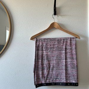 lululemon customizable snap scarf